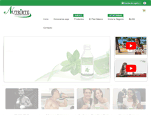 Tablet Screenshot of nutrirte.com